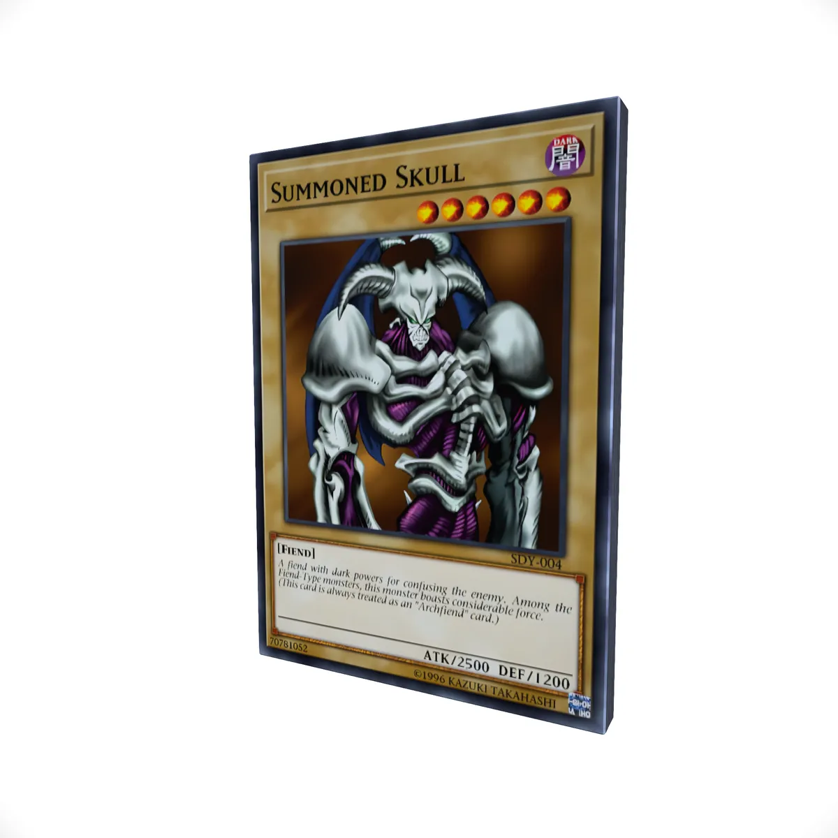 Summoned Skull - Yu-Gi-Oh! Card Themed Mouse Pad