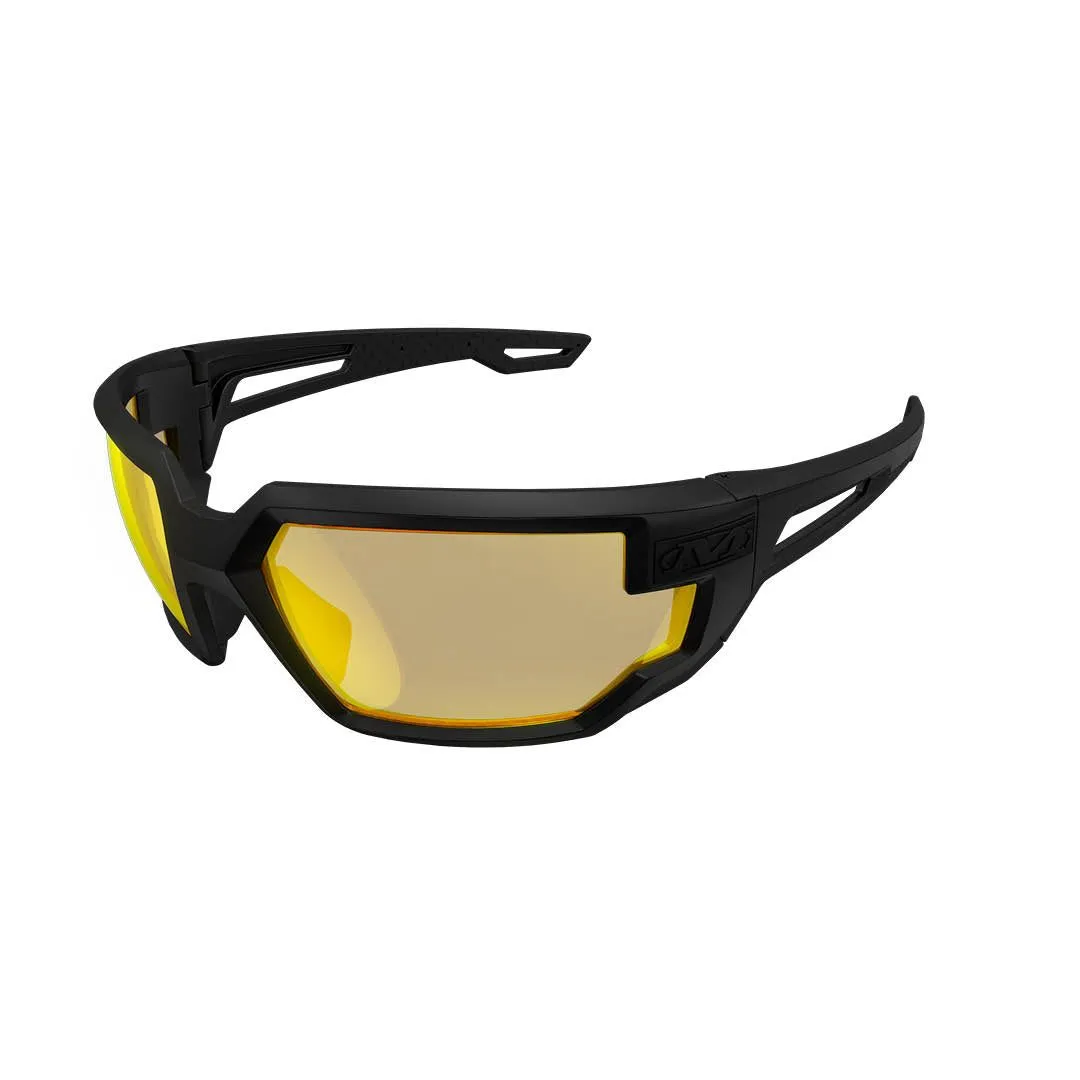 Mechanix Wear Vision Type X Safety Eyewear - Amber Lens Black Frame