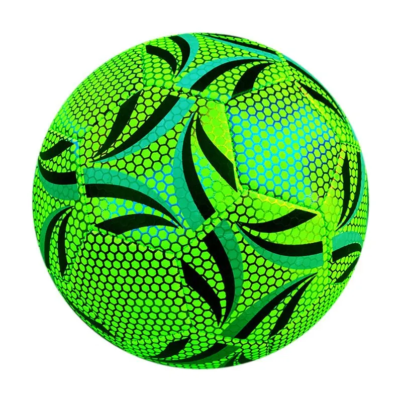 Luminous Reflective Laser Luminous Football - No. 5