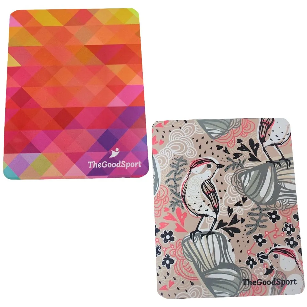 Stationery Colourful Non-Slip Mouse Pads Set of 2 - 27cm
