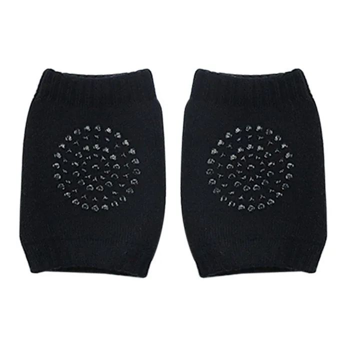 Baby Anti Slip Knee Support Pad - Black