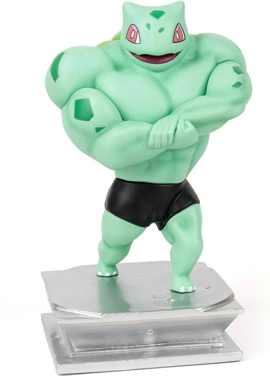 Buff Muscle Pokémon Figures - Anime - Buff Bulbasaur