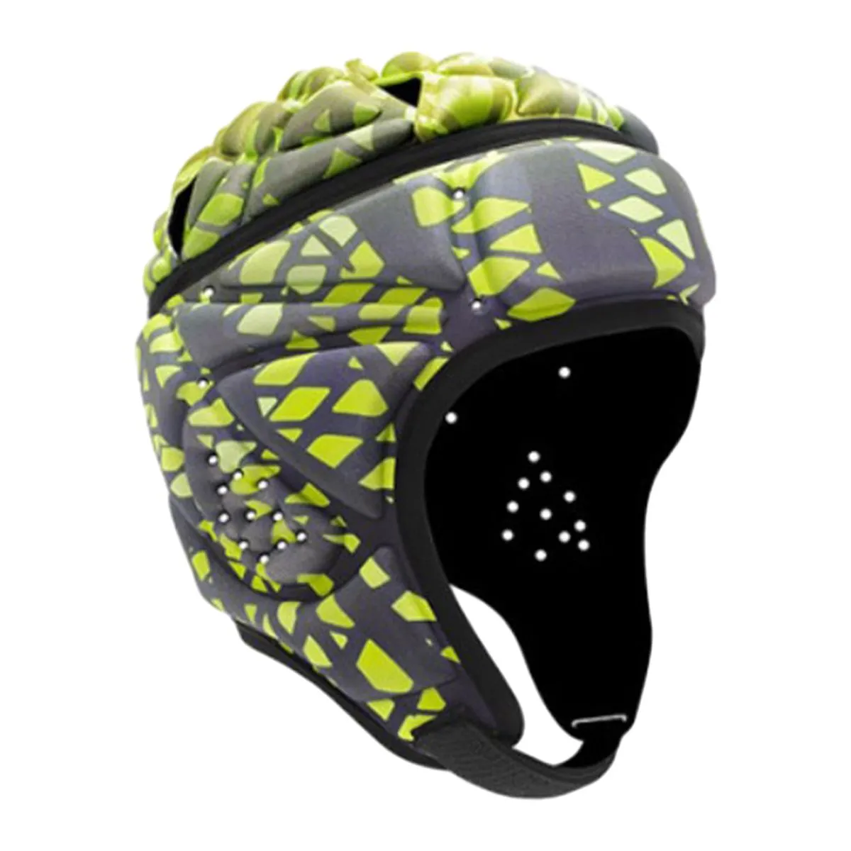 American Football Protective Helmet , Universal Headgear - Green, Black