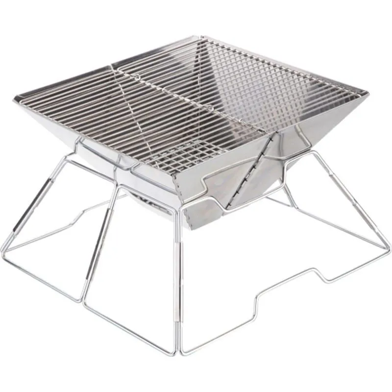 Fireside Stainless Steel Folding Braai