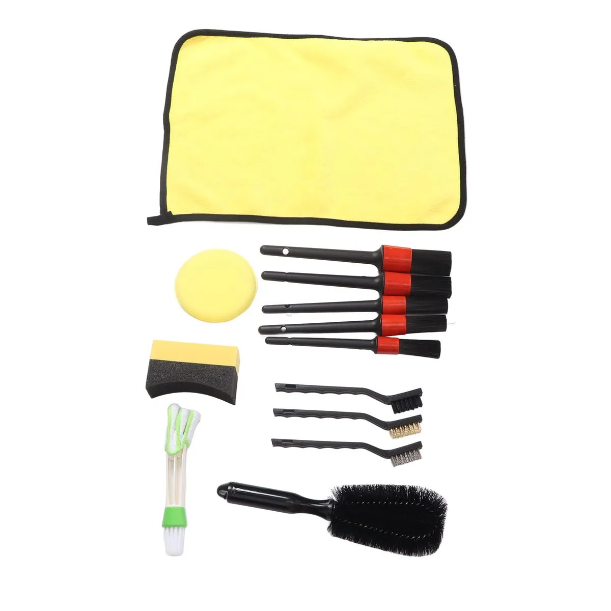 Car Cleaning Kit Wheel Brush Set Sponge Duster