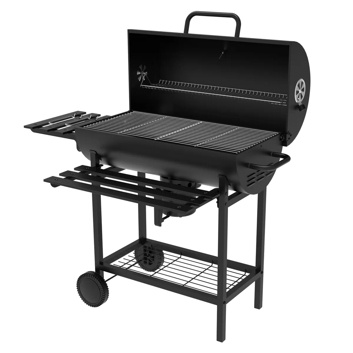Outdoor Buddy - ForgeFire Pro Barrel Braai - Black
