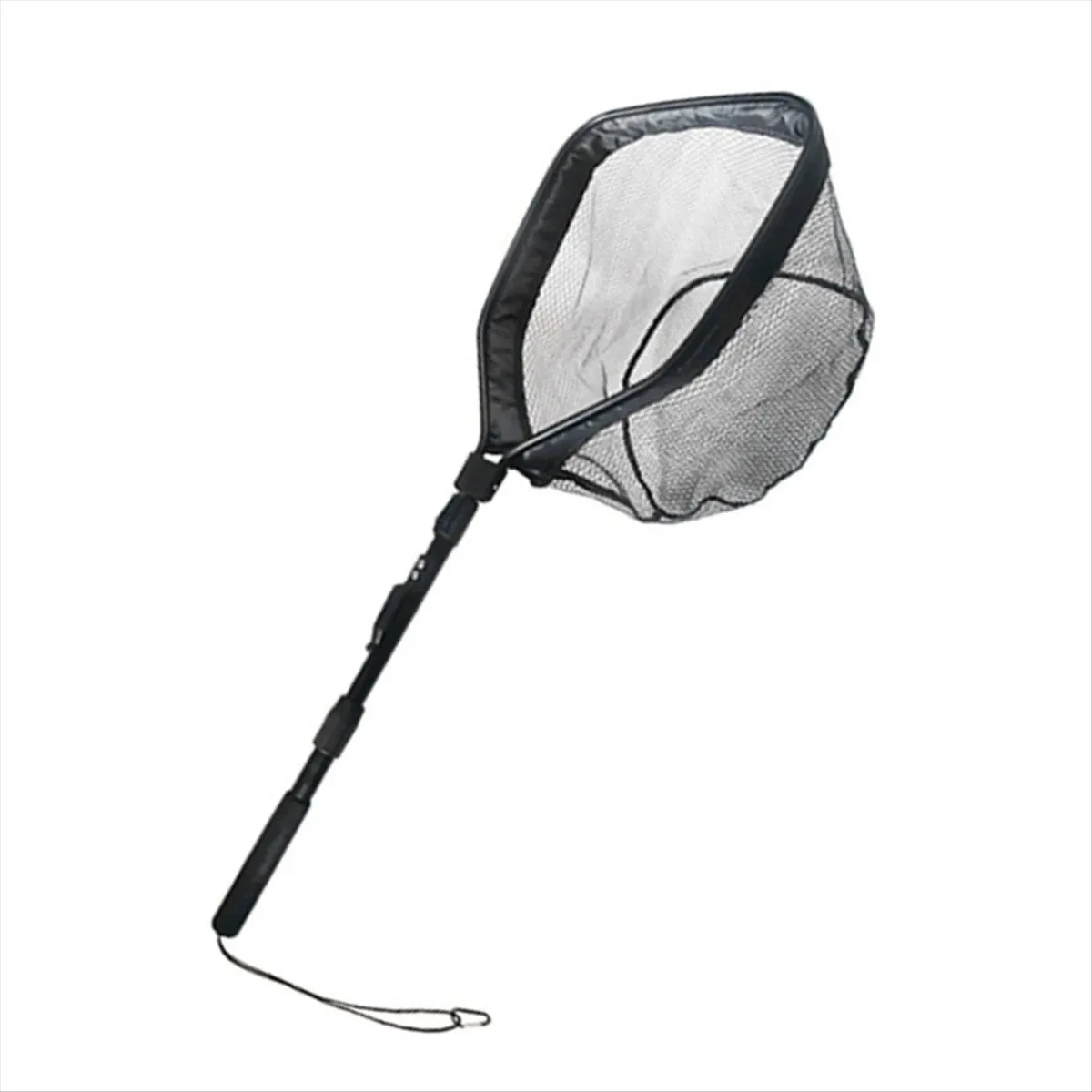 Release with Telescopic Pole Rubber Coated Fish Net (80Cm)