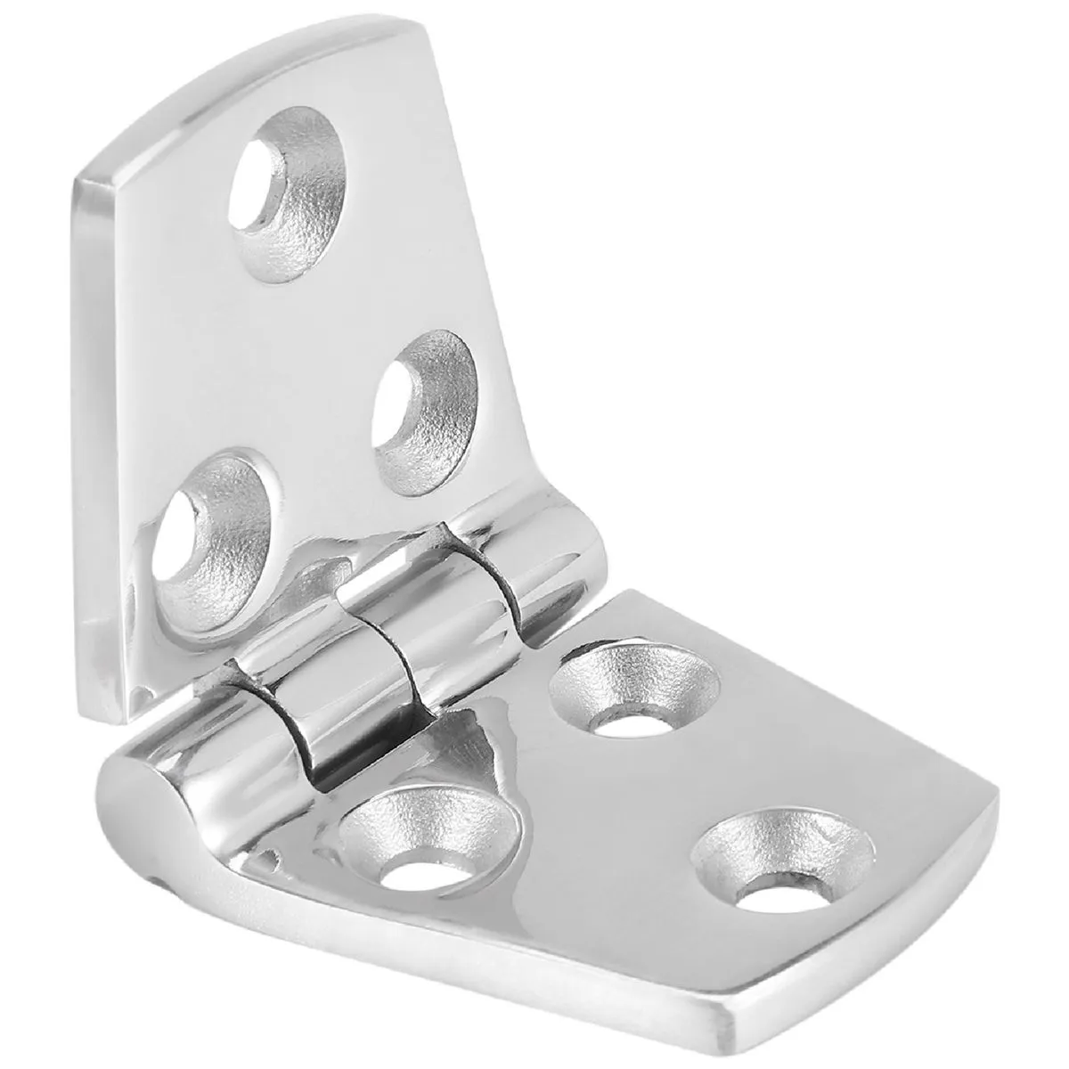 4 Pieces Stainless Steel Strap Hinge For Marine Boat Yacht 76 X 38 Mm