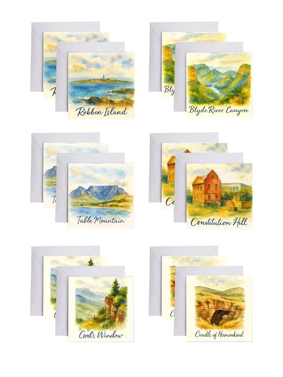 Gift Cards - South African Watercolours