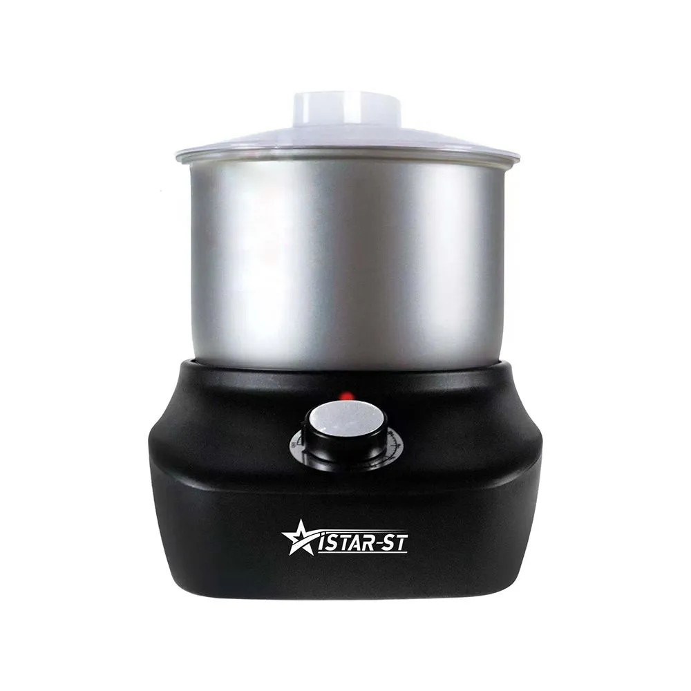 Electric Stainless Steel 4L Food Blender Polenta Mixer PAP Maker - Black