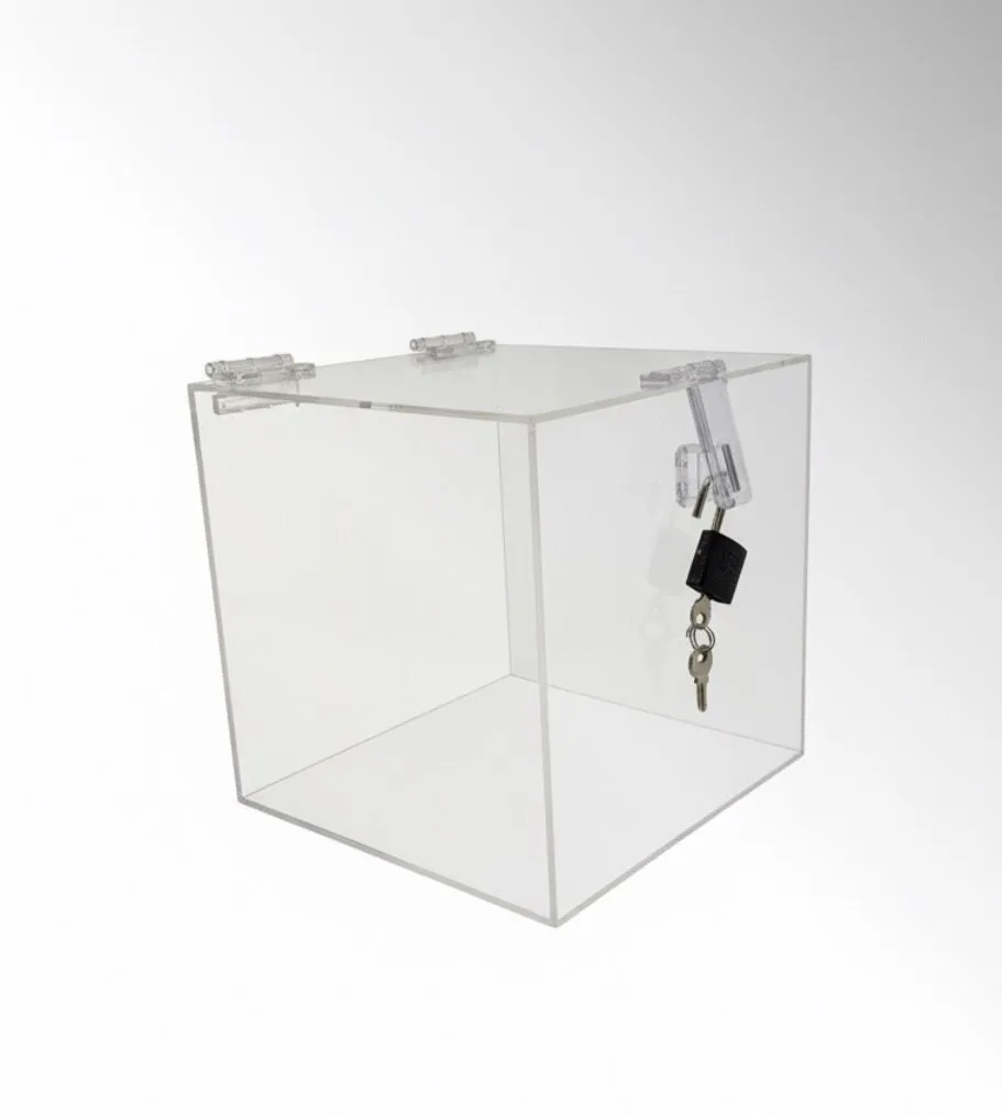 Mr Plastic 250 x 250 mm Clear entry box