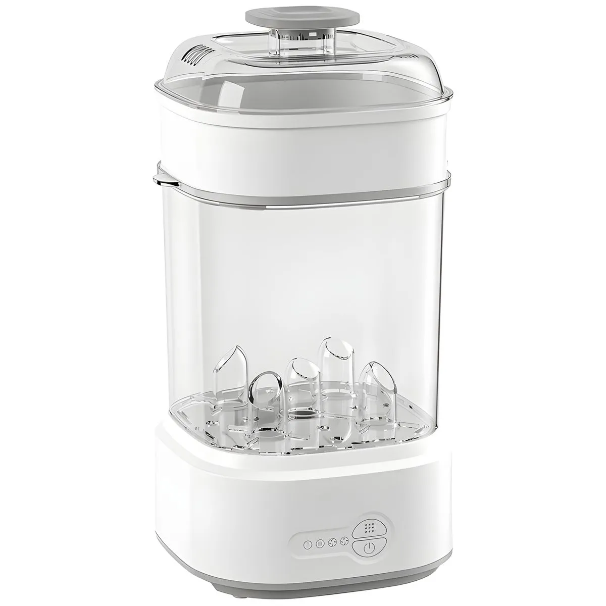 Bottle Sterilizer and Dryer, Compact Electric Steam Baby Bottle Sterilizer