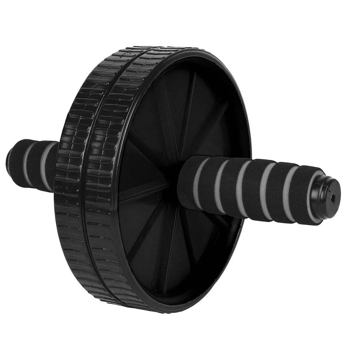 Avalanche Fitness - Ab Roller Wheel - Home Gym Equipment - Black