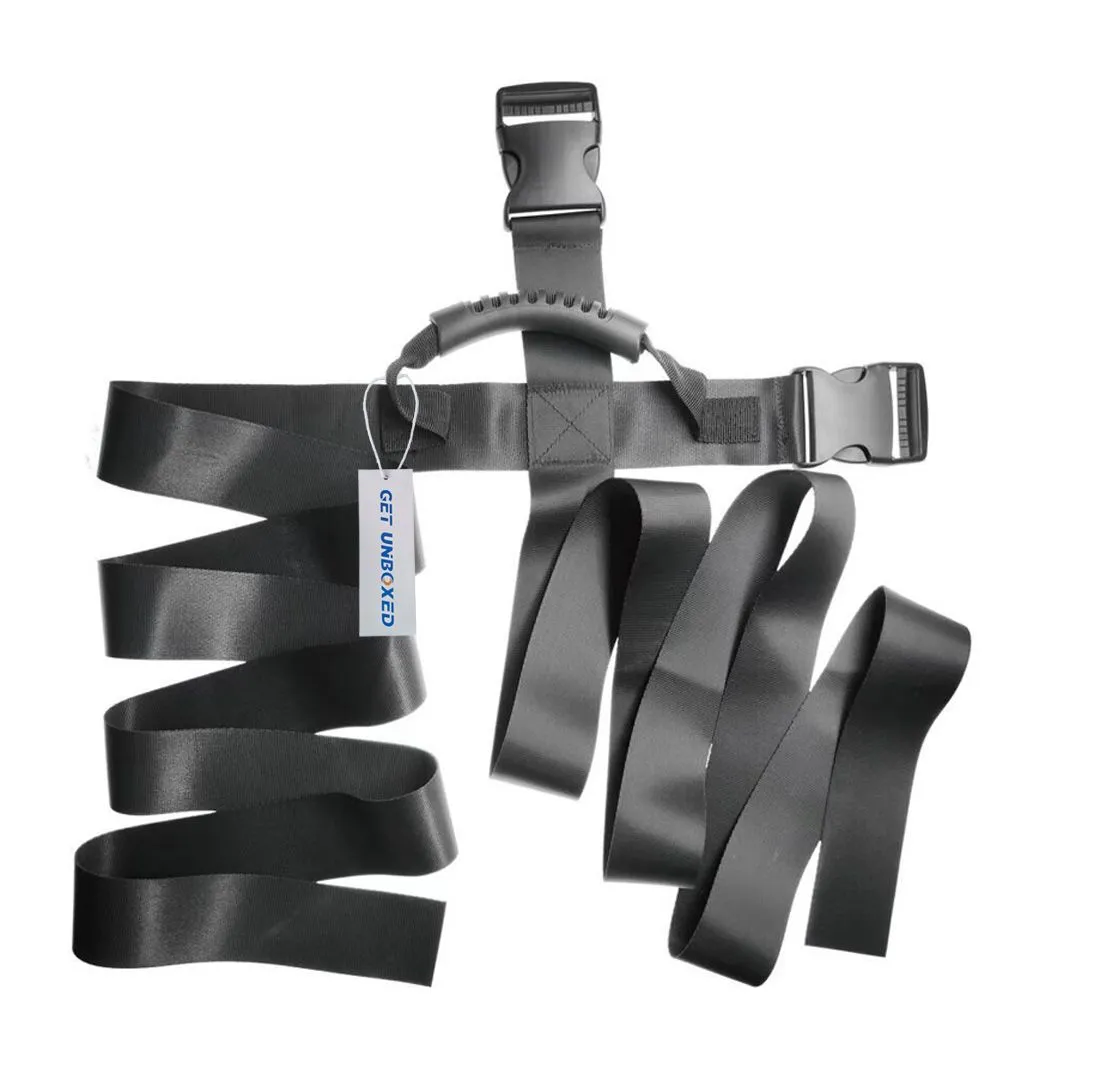 GET UNBOXED Handheld Cross Carrying Strap Safely Moving and Lifting Belt