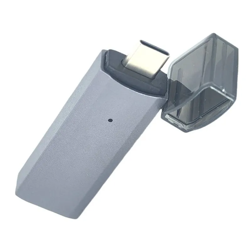 2-in-1 USB 3.0 Card Reader and Flash Drive Adapter for PC - Type-C 3.0