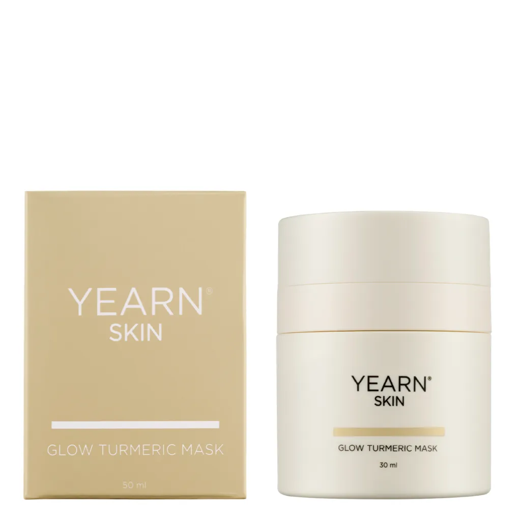Yearn Skin Glow Turmeric Brightening Mask for Congested, Uneven, Dull Skin
