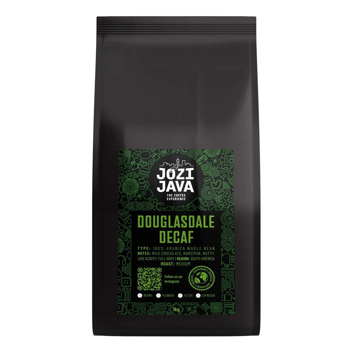 Jozi Java Douglasdale Decaf Coffee - Filter Ground