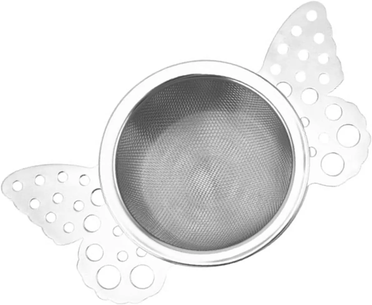 304 Stainless Steel Fine Mesh Loose Tea Infuser Home Travel