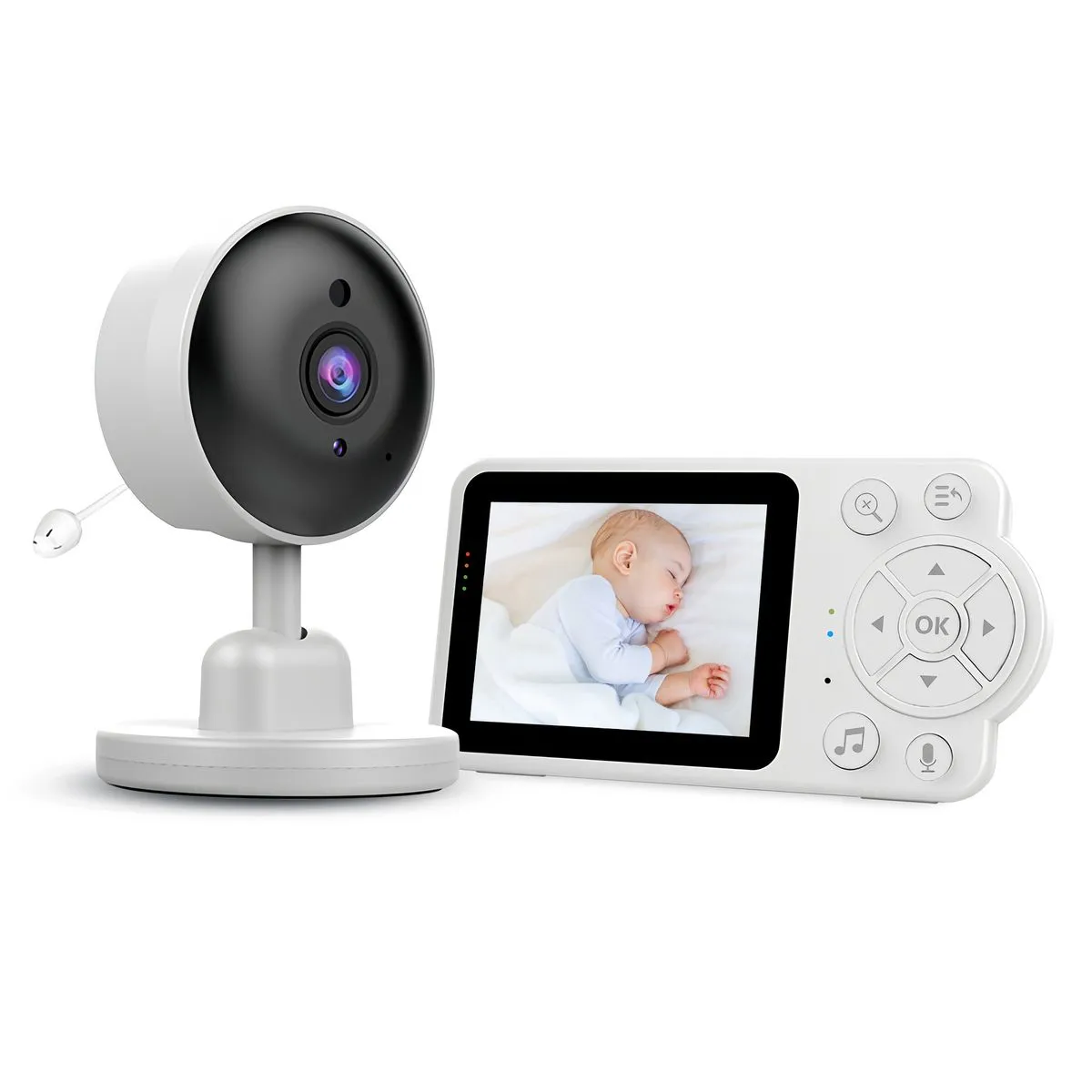 Baby Monitor with Camera and Audio 2.8" Wireless Baby Pet Camera Monitor