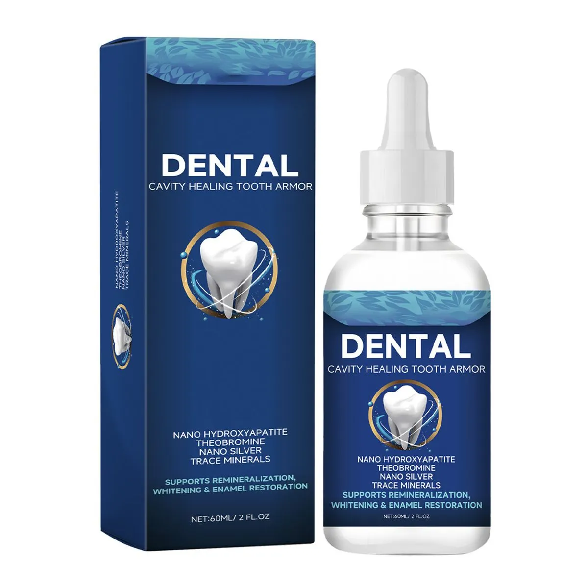 Tooth Whitening Essence Serum - Removes Plaque & Stains for Cleaner Teeth - 1pc