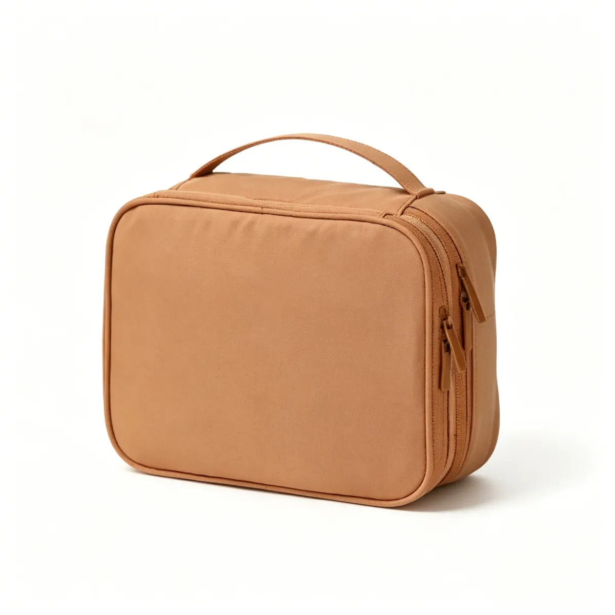 Double Layer Oxford Fabric Makeup Bag Travel Cosmetic Organizer