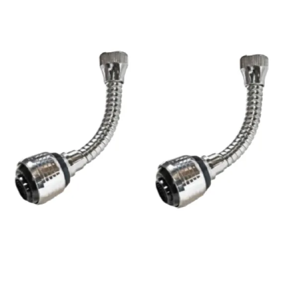 2 Pack Flexible Faucet Aerator for Faucets and Showers