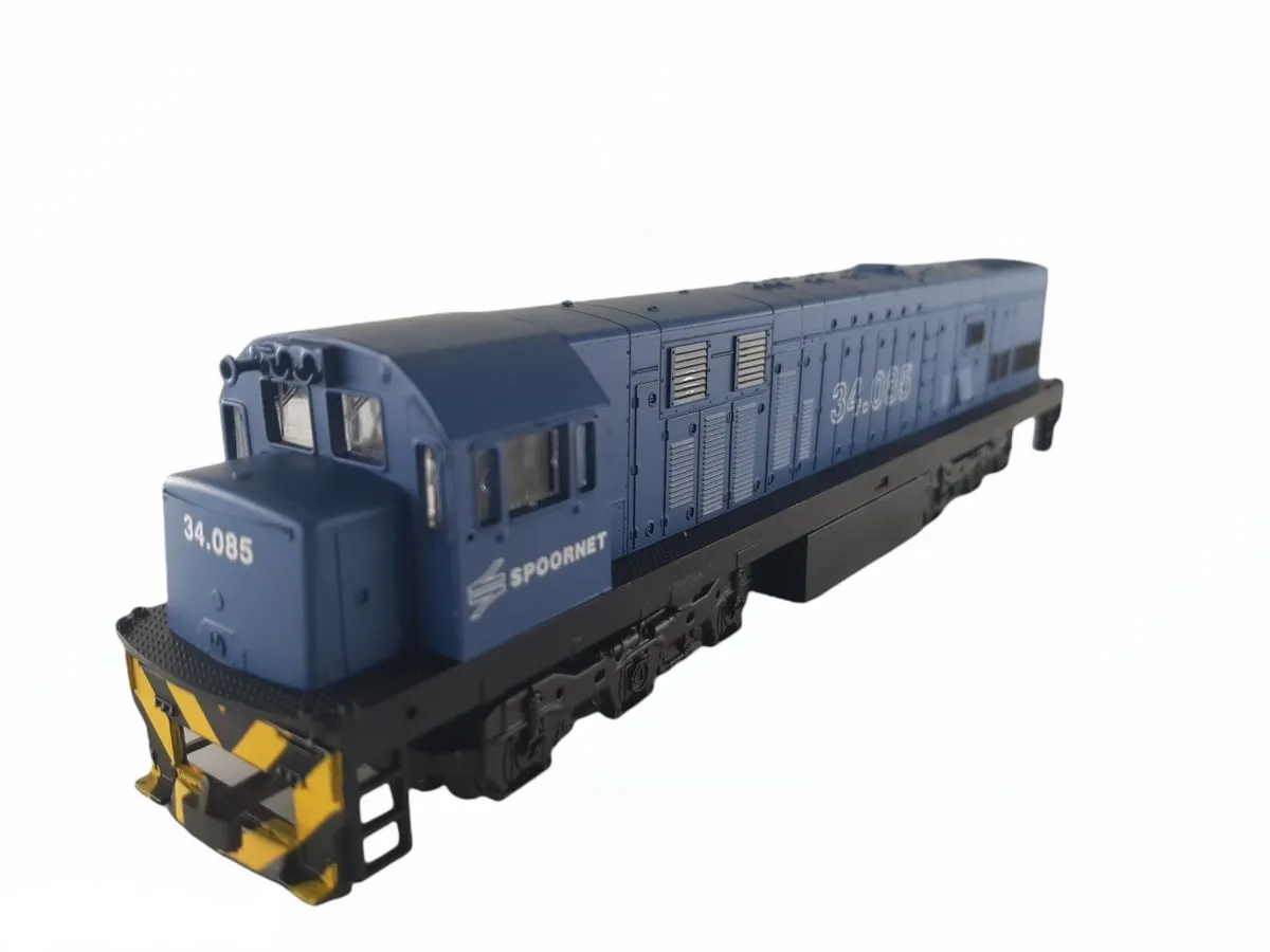 South African Model Train - Spoornet Blue Train Class 34 Diesel Locomotive