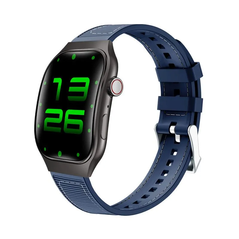 Blue H7 2.01" BT Call Smartwatch Heart Rate Sleep