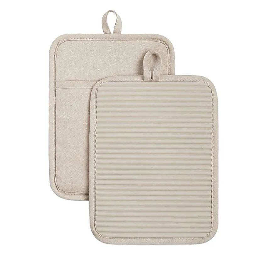 2 Pieces Of Silicone Insulation Pads,Oven Heat-Resistant Pad