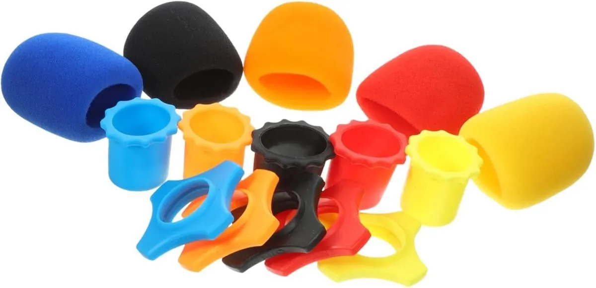 Microphone Accessories Windscreen Sponge Covers And Bottom Sleeves For Ktv