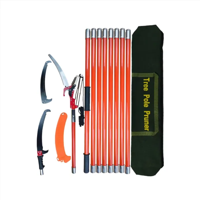 High-End Set Of Extended And Thickened Pruning Saw And Trimmer