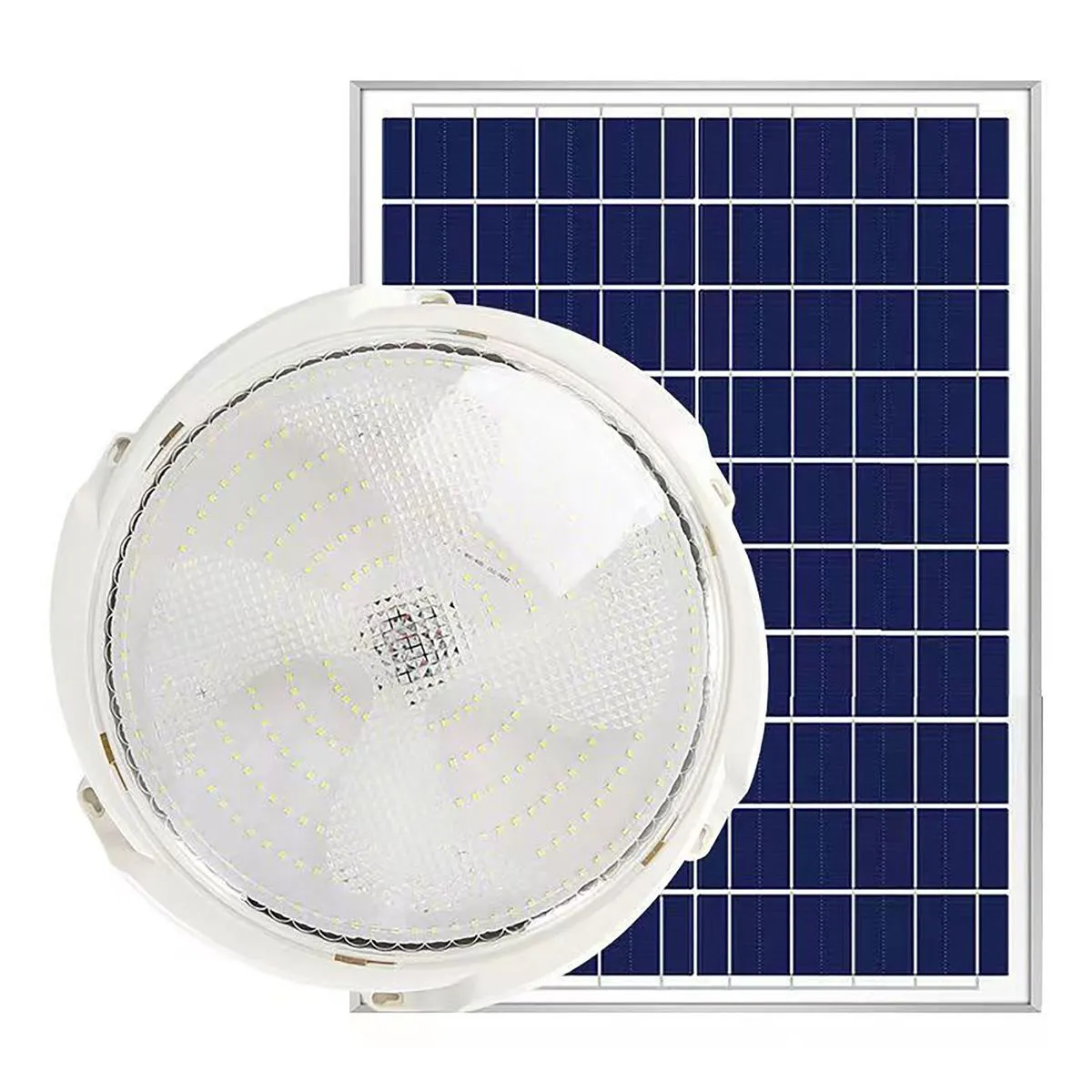 100W Solar Ceiling Light Waterproof Solar Pendant Light for Garden Home