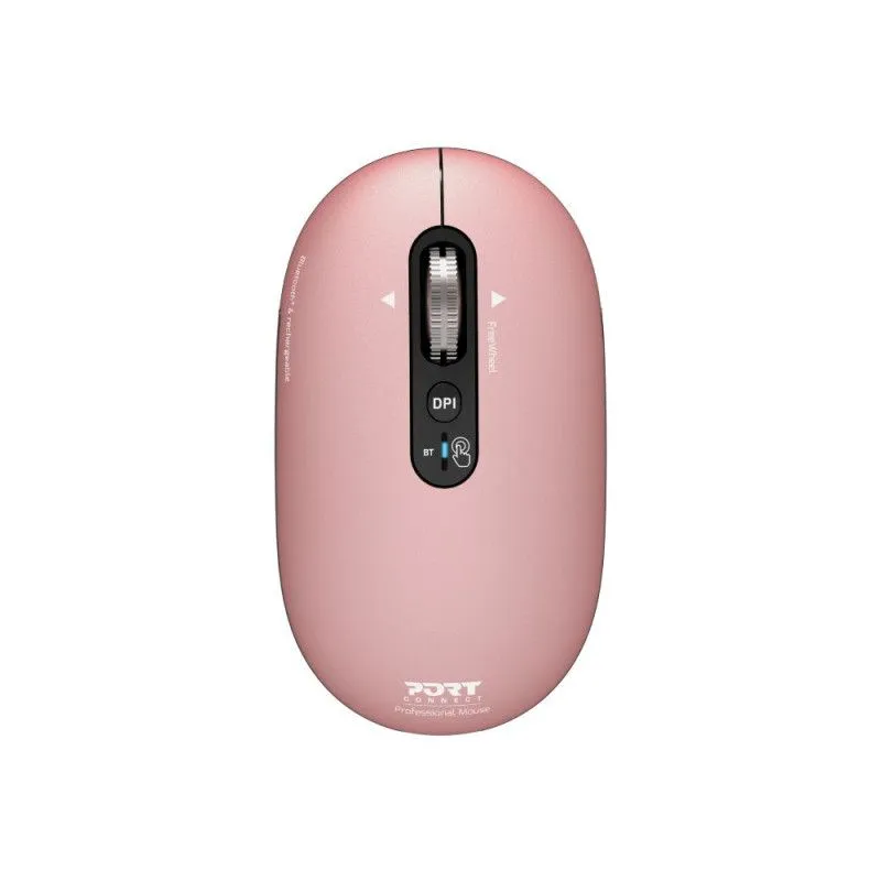 PORT Connect Pure Bluetooth Rechargeable Mouse - Copper Rose