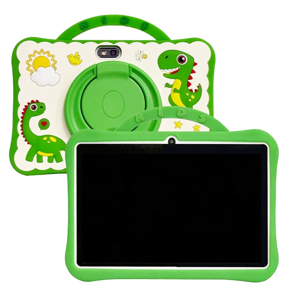 7" Kids Tablet 2GB 32GB with Parental Control Android Tablet Case - Green