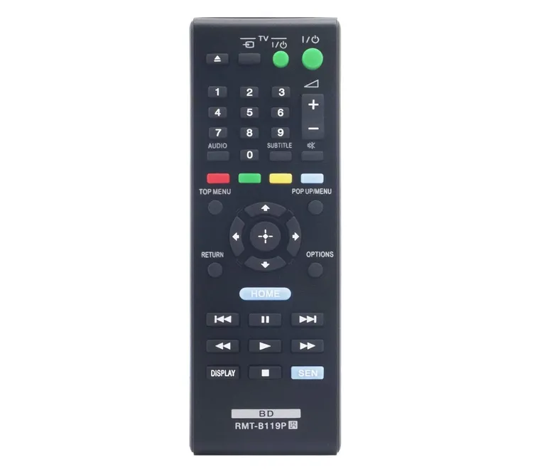 SnartHome Replacement Remote Control RMT-B119P for Sony BluRay DVD Player