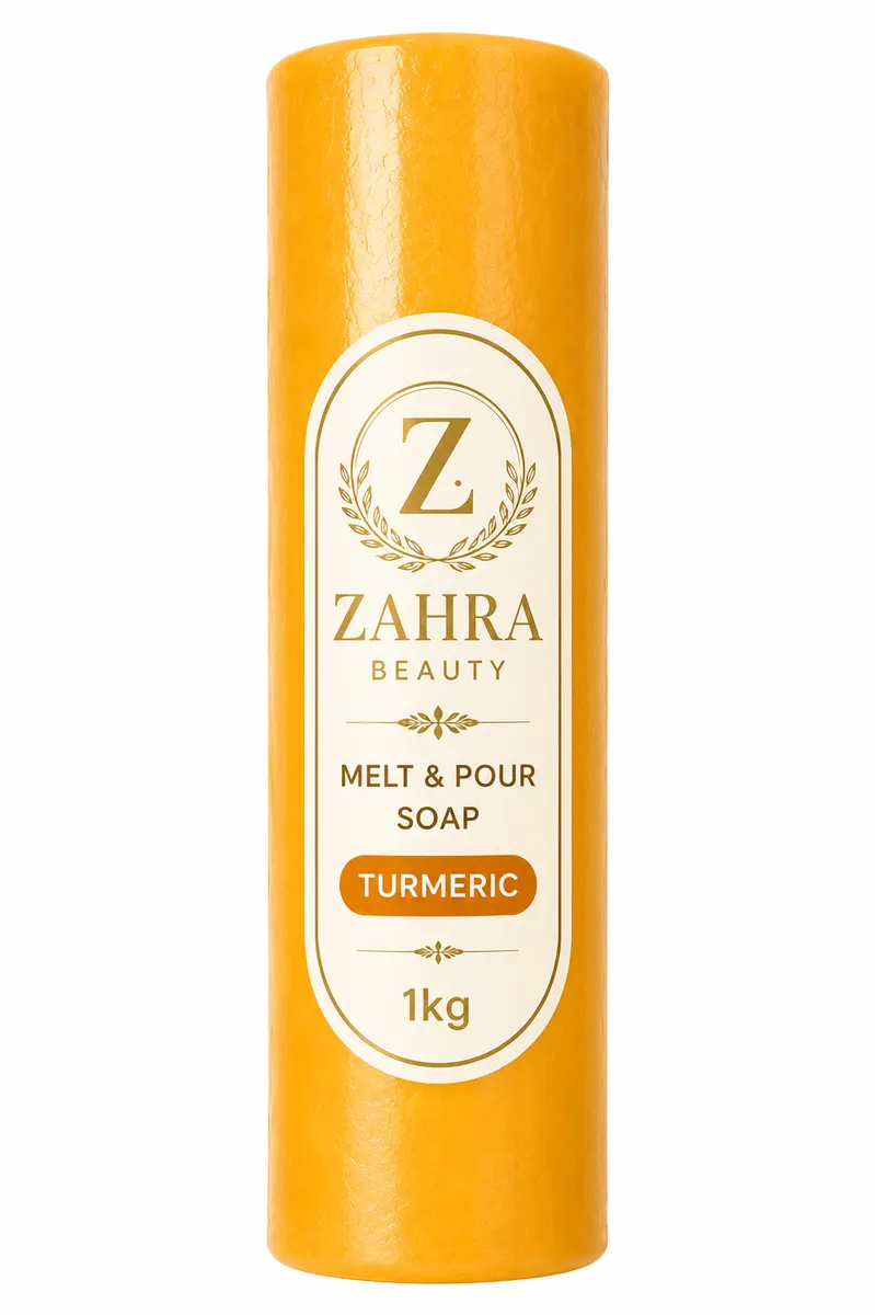 Turmeric Melt and Pour Soap Base for DIY Soap Making - 1Kg