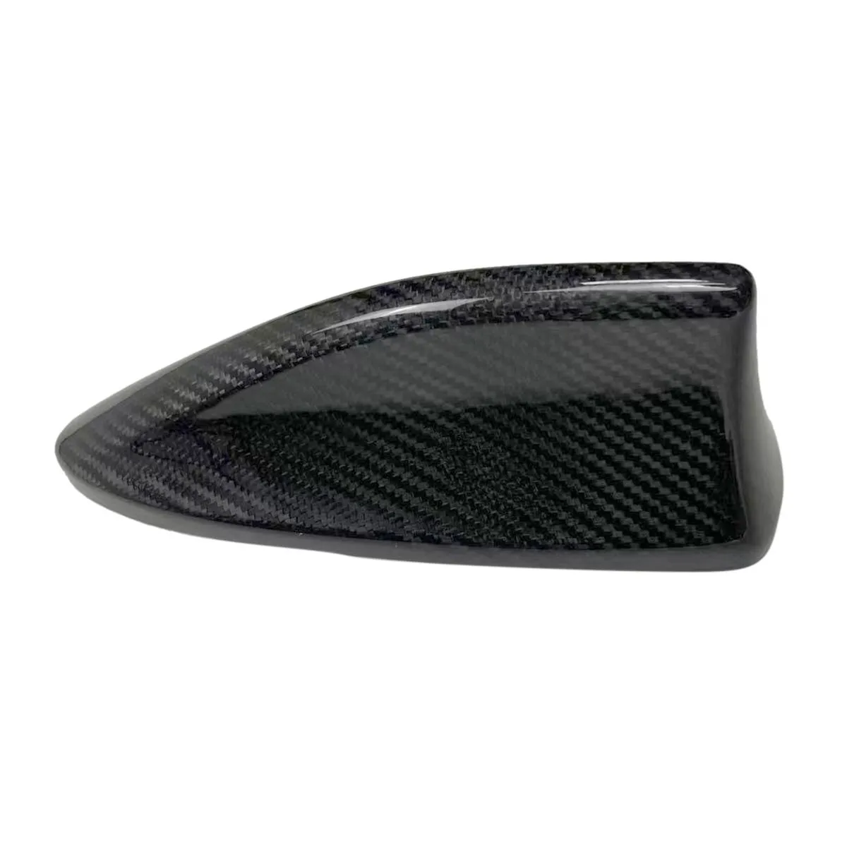 Real Carbon Fiber Car Roof Shark Fin Antenna Trim Cover for Subaru