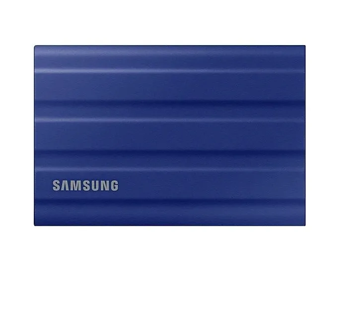 Samsung T7 Shield USB 3.2 Gen 2 - 2TB Portable SSD - Blue