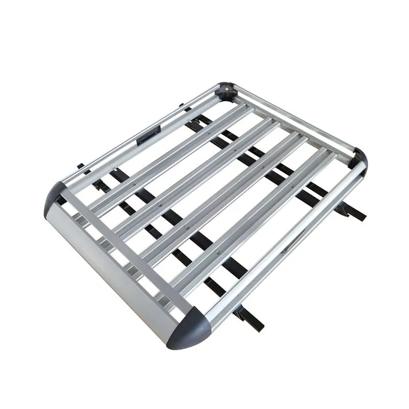 Aluminum Roof Rack – Extended Silver 1.6m x 1m - Silver