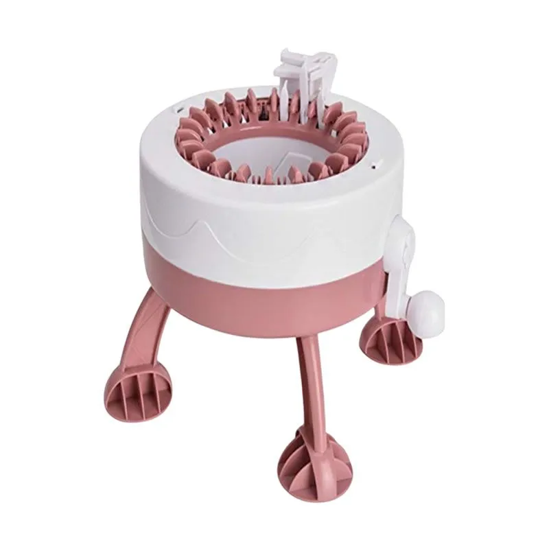 Mini DIY Hand Artifact Wool Knitting Machine for Kids