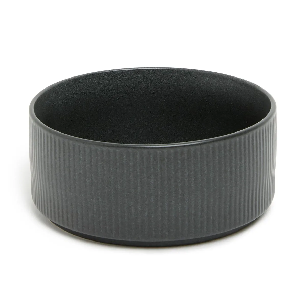 George & Mason - Ceramic Ribbed 4 Pack Cereal Bowls