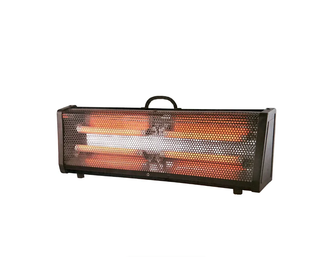 VOUCHY Black 1600W Household Electric Quartz Heater