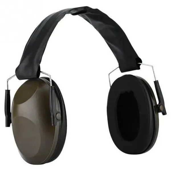 Tac Force Earmuffs with NRR 21dB Noise Cancelling Safety Shooting Range etc - Army Green 