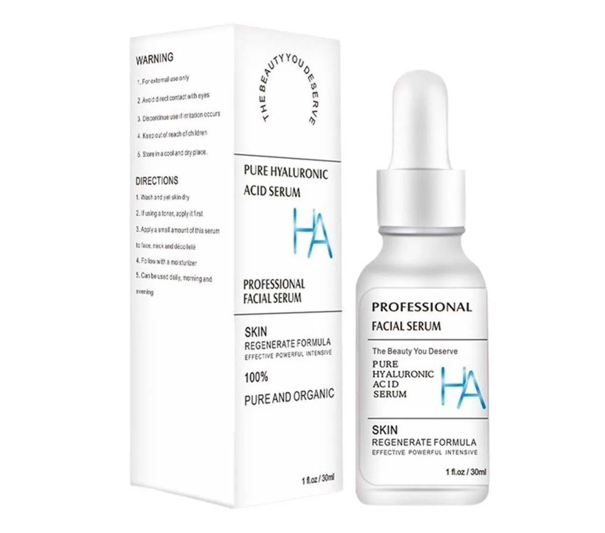 HA Professional Pure Hyaluronic Acid Face Serum