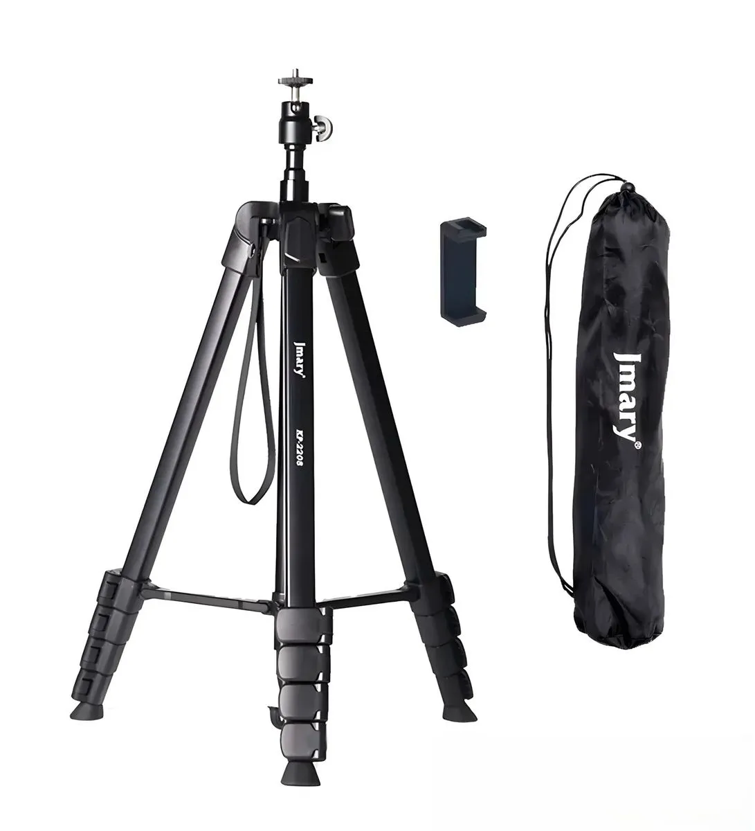 Jmary KP-2208 1.7m 2-in-1 Monopod & Aluminum Tripod - Portable Camera Stand