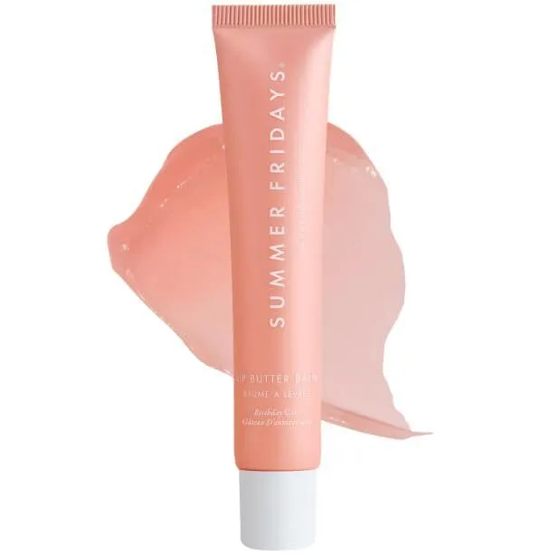 Summer Friday Lip Butter Balm Treatment for Hydration + Nourishing Shine