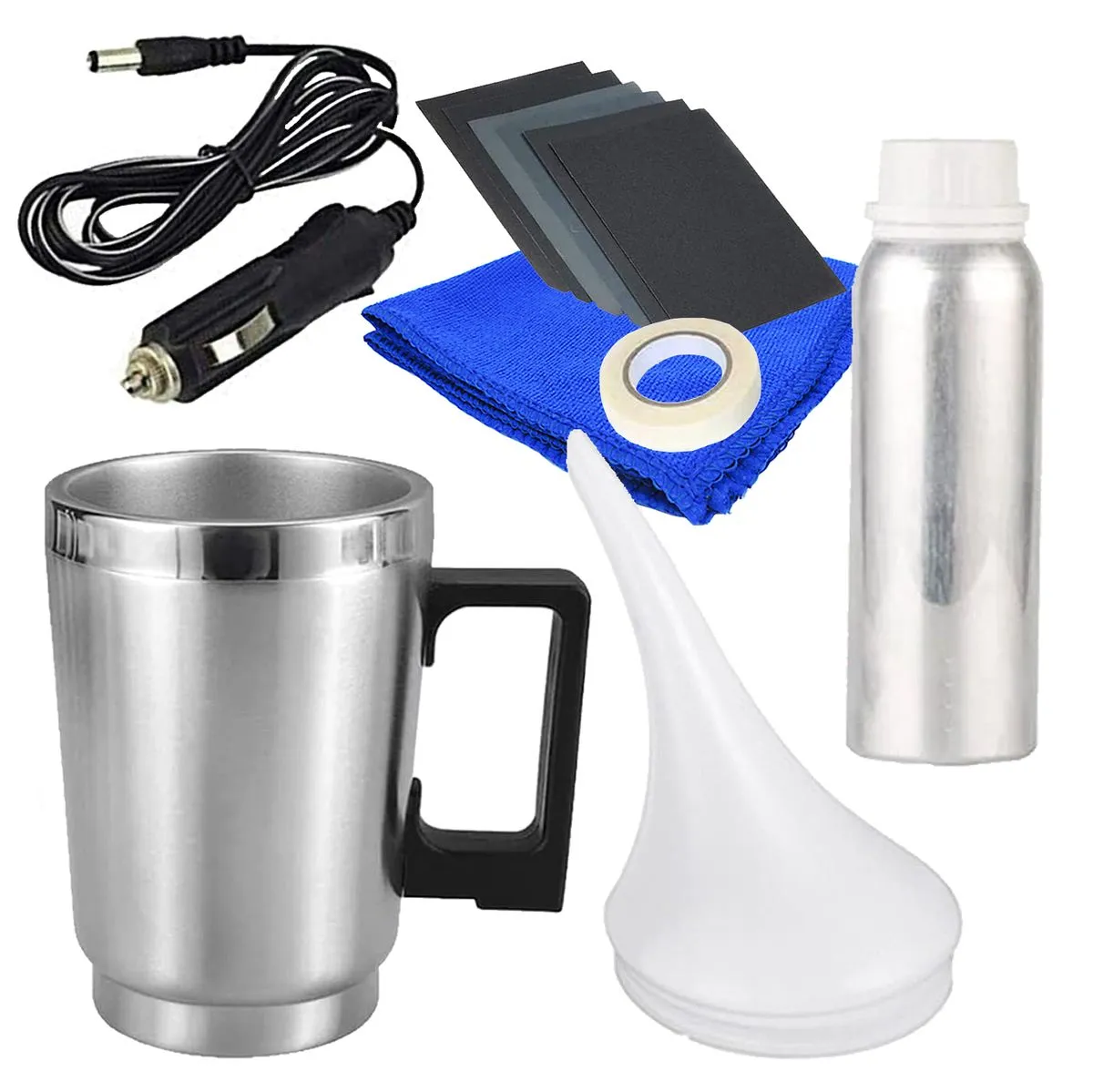 Basic Kit for Car Headlight Refinishing, Polishing, and Restoration