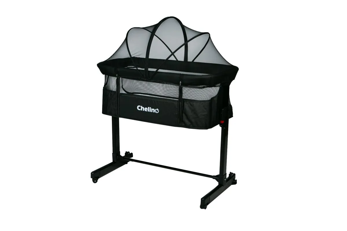 Chelino Next to Me Camp Cot - Black