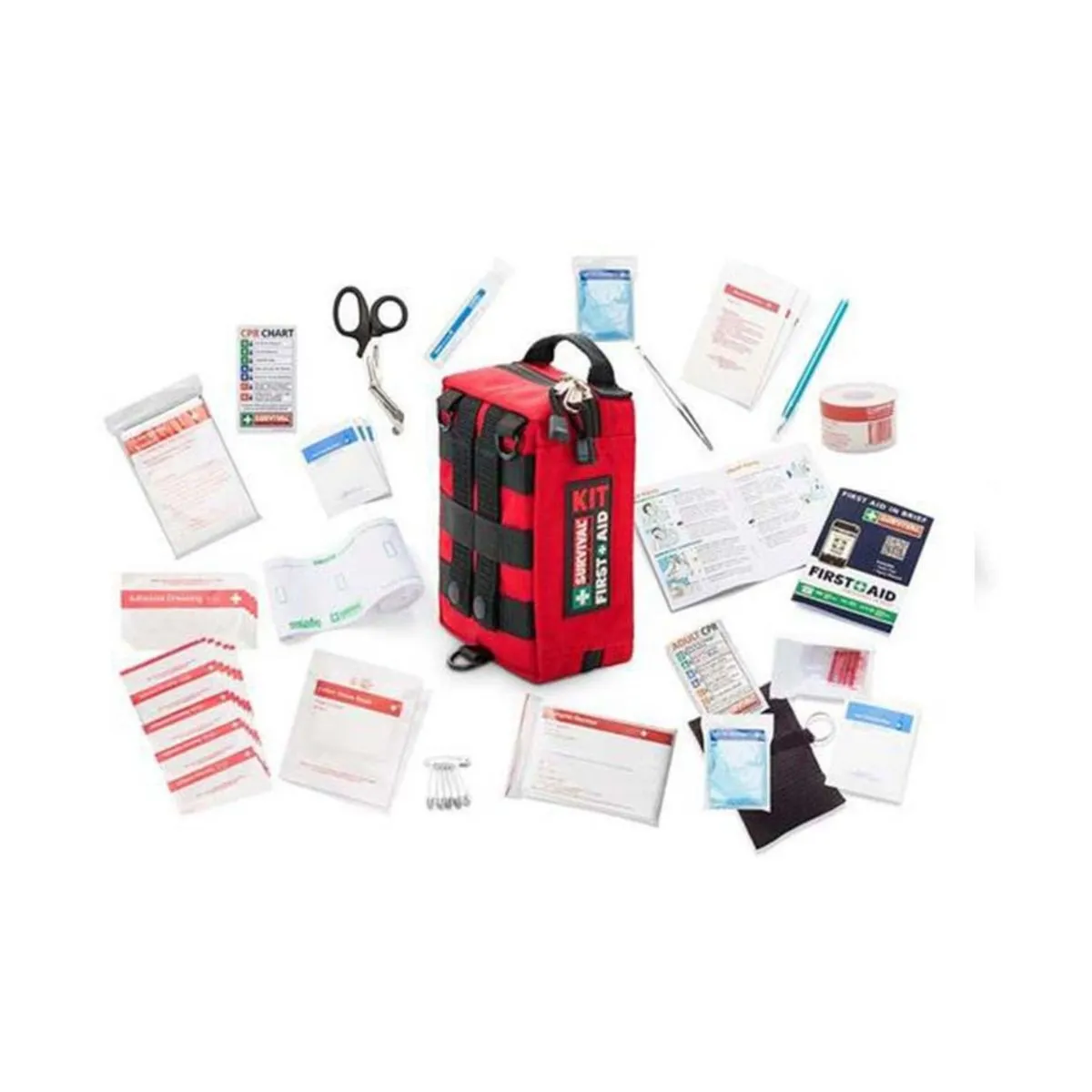 Survival Handy HFAK First Aid kit set- Red