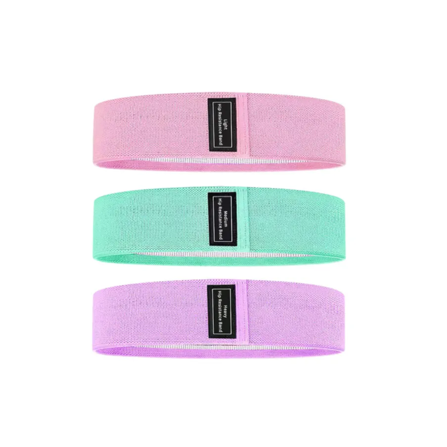3Pieces Yoga Elastic Band, Fitness Widened And Thickened Webbing